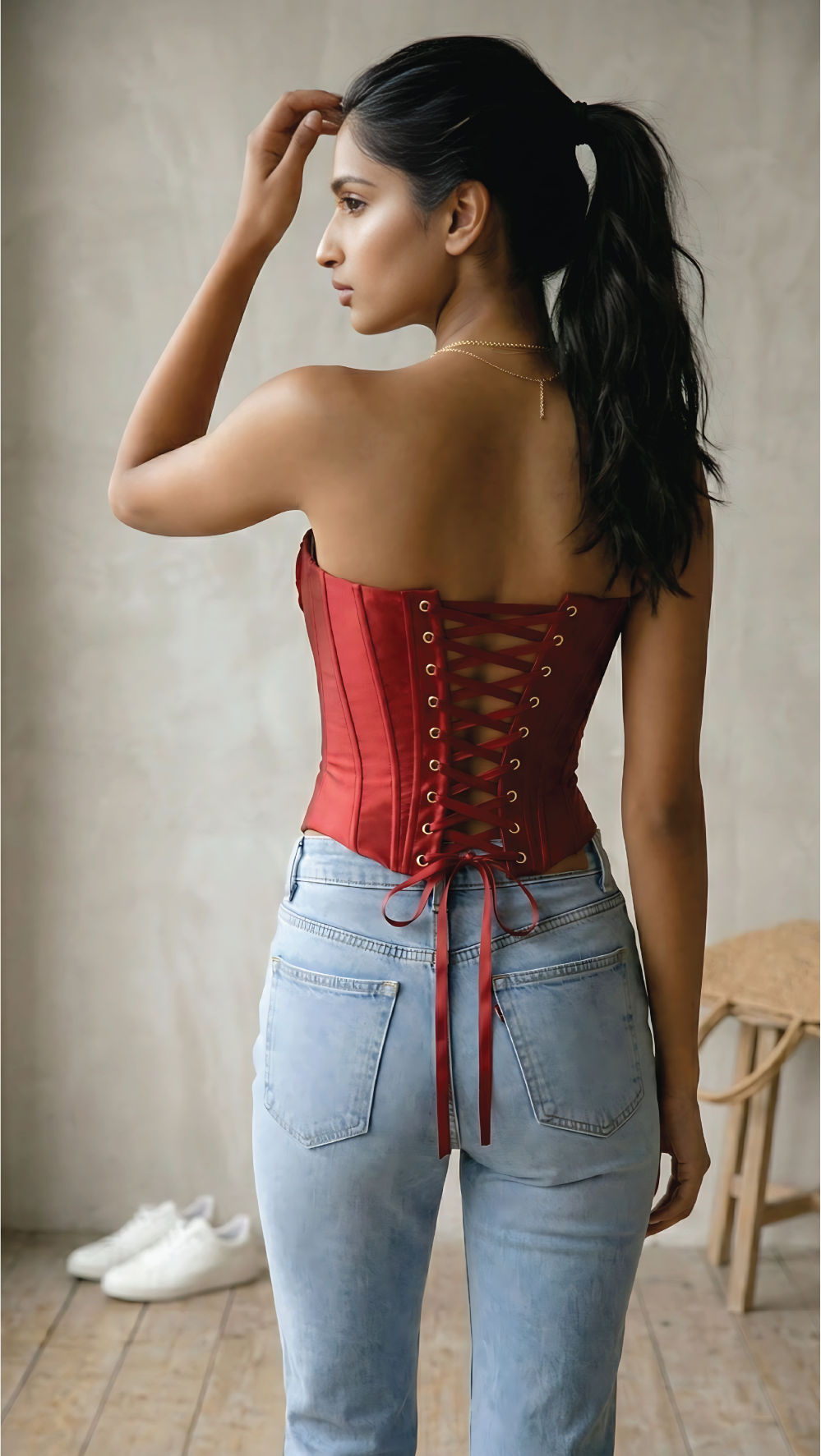 Scarlet Sculpt Strapless Corset